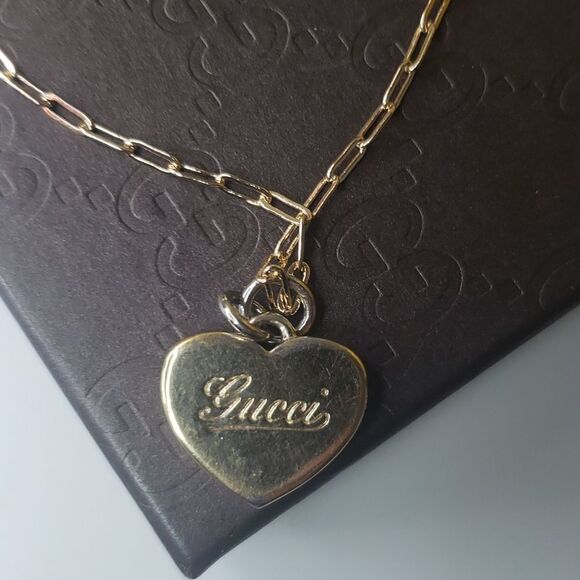 Gucci Repurposed Heart Necklace - Picture 3 of 8